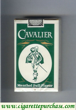 Cavalier Menthol Filter cigarettes